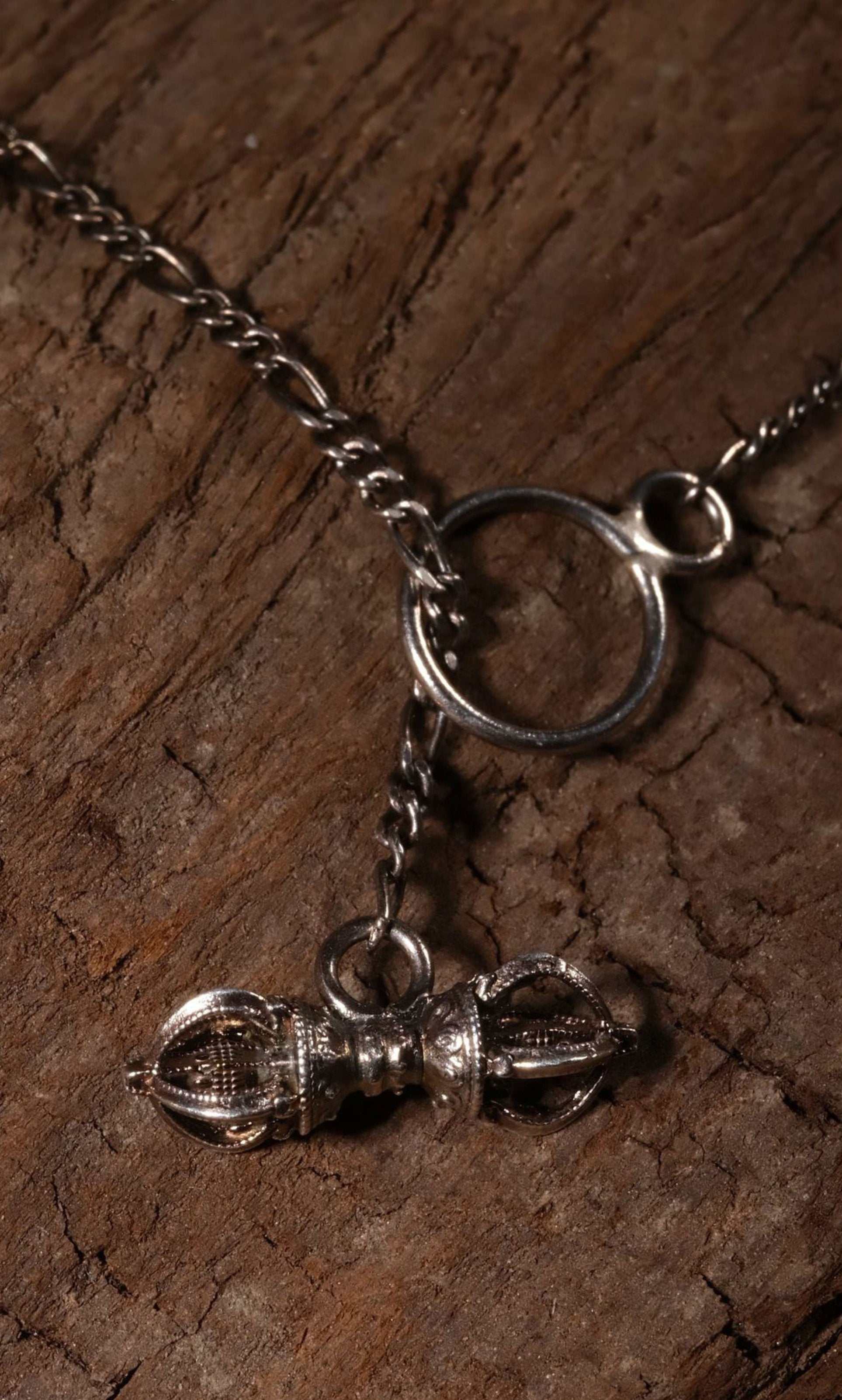 Vajra Bell and Vajra Dorje Necklace