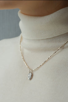 Tara Hand Mudra Necklace(Silver Chain)