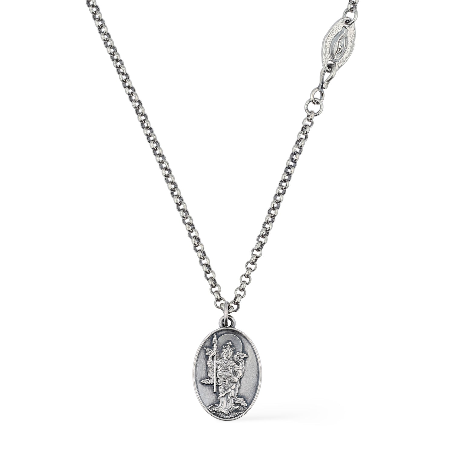 Guru Rinpoche Sliver/Gold Necklace