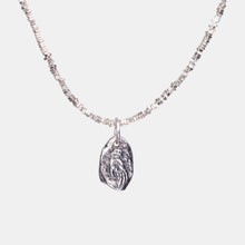 Tara Hand Mudra Necklace(Silver Chain)