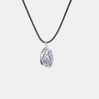 Tara Hand Mudra Necklace (Leather Chain)
