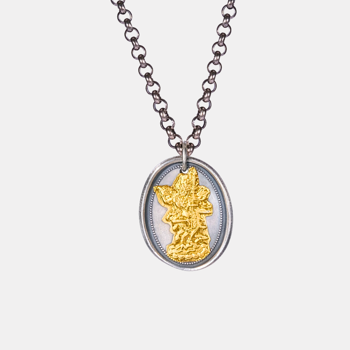 Black Wrathful Mother Necklace