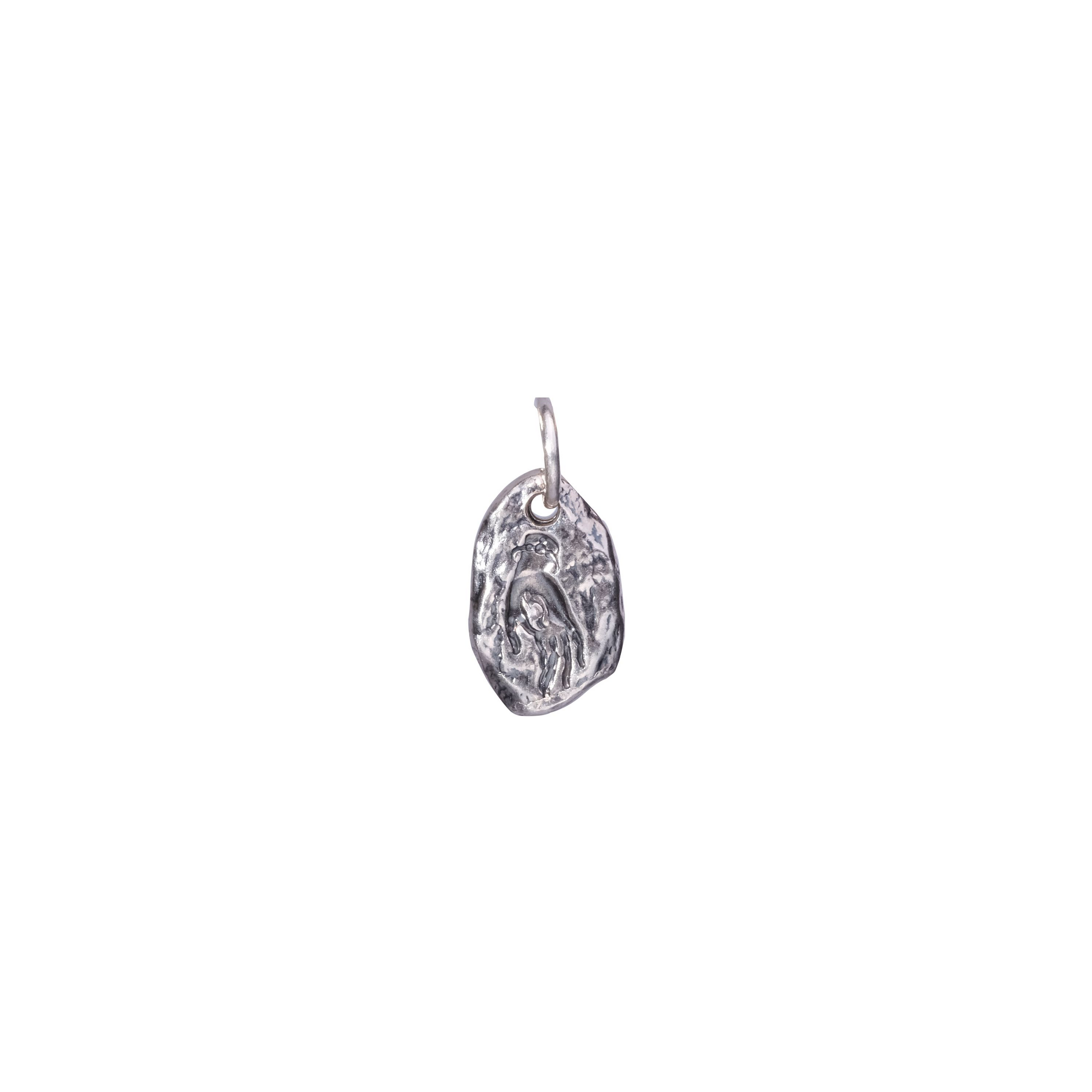 Tara Hand Mudra Necklace(Silver Chain)