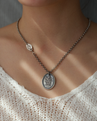 Black Wrathful Mother Necklace