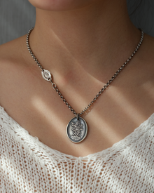 Black Wrathful Mother Necklace