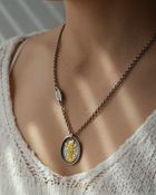 Black Wrathful Mother Necklace