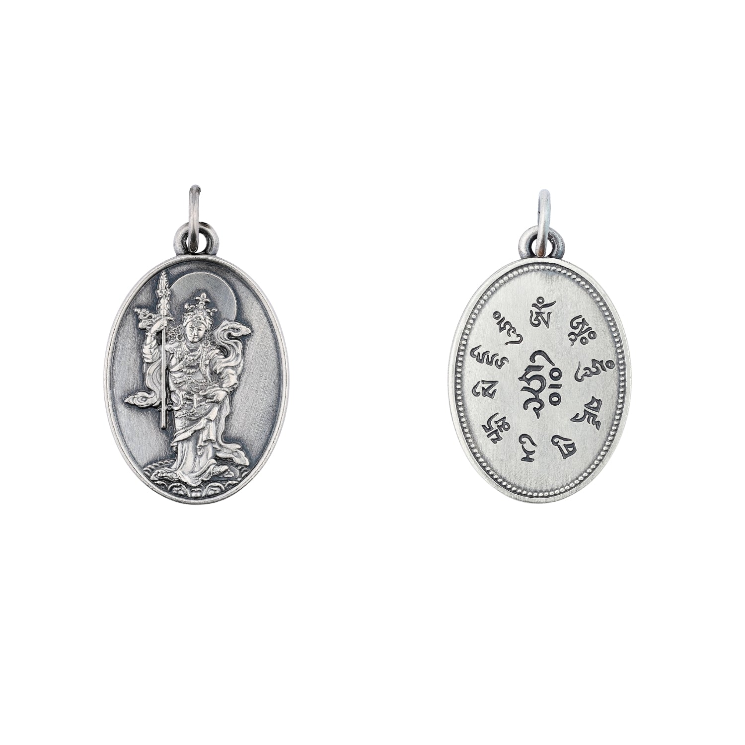 Guru Rinpoche Sliver/Gold Necklace