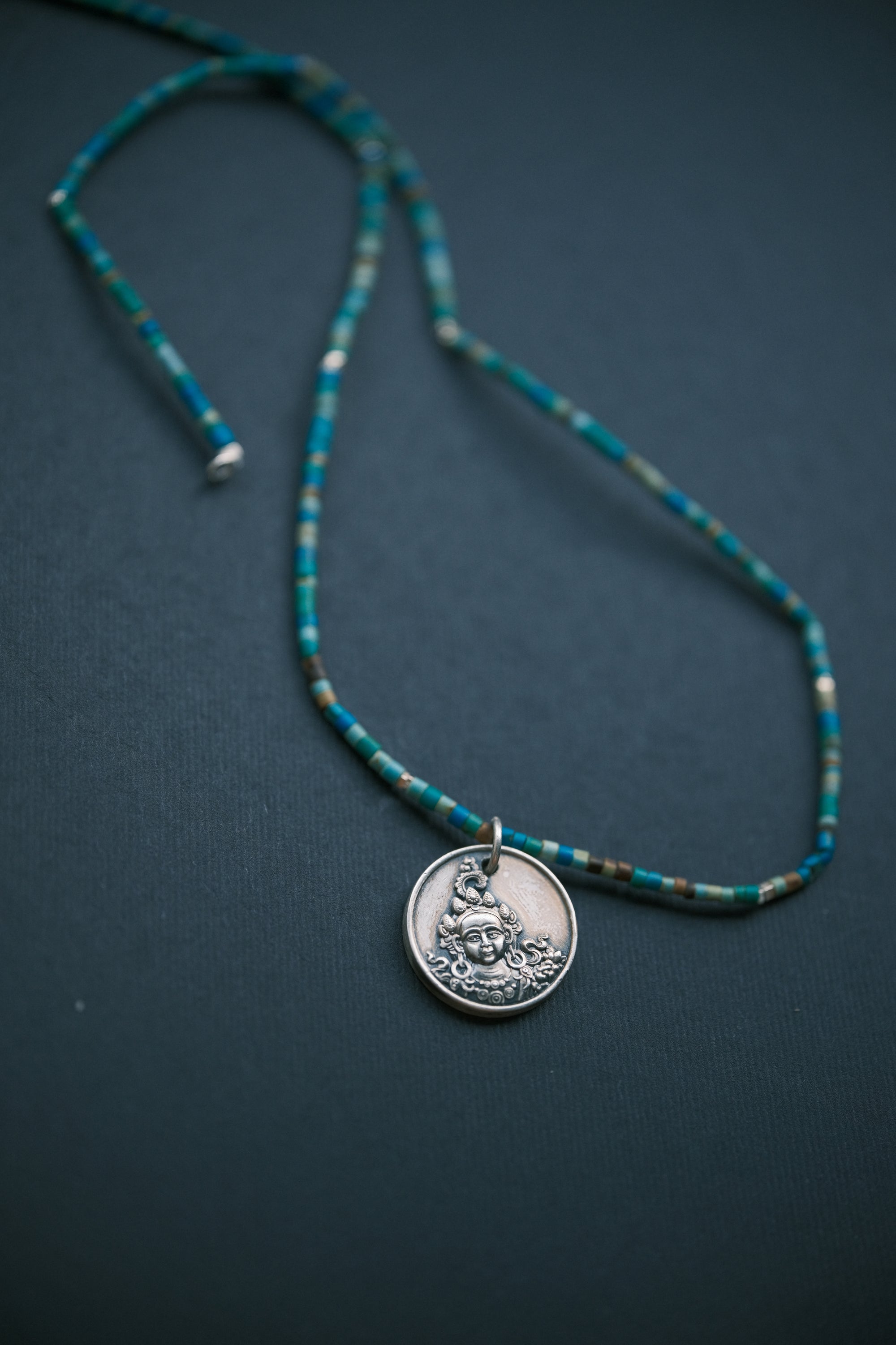 Voice of the Great Jokhang White Tara Necklace