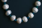 Turquoise and Tibetan Ancient Pearl Bracelet