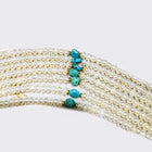 Turquoise and Pearl Bracelet