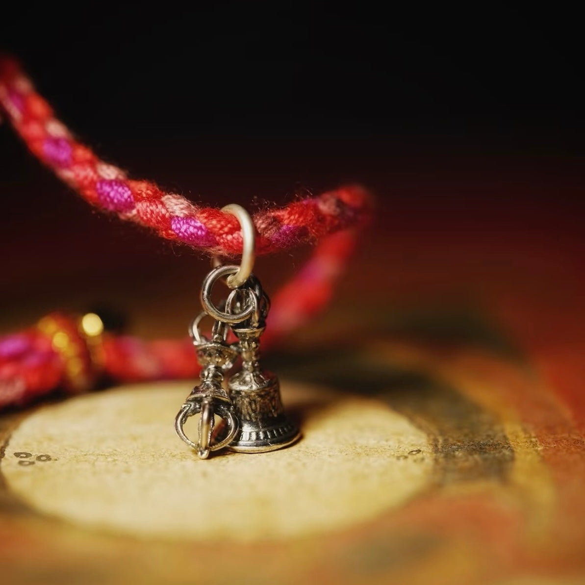 Vajra Bell and Dorje  Handmade Bracelet