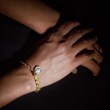 Treasure Vase of Yellow Jambhala Handmade Bracelet