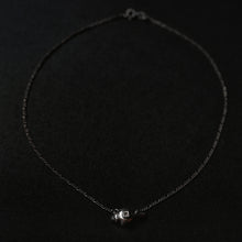 Tibetan Conch Shell Necklace (Silver Chain)