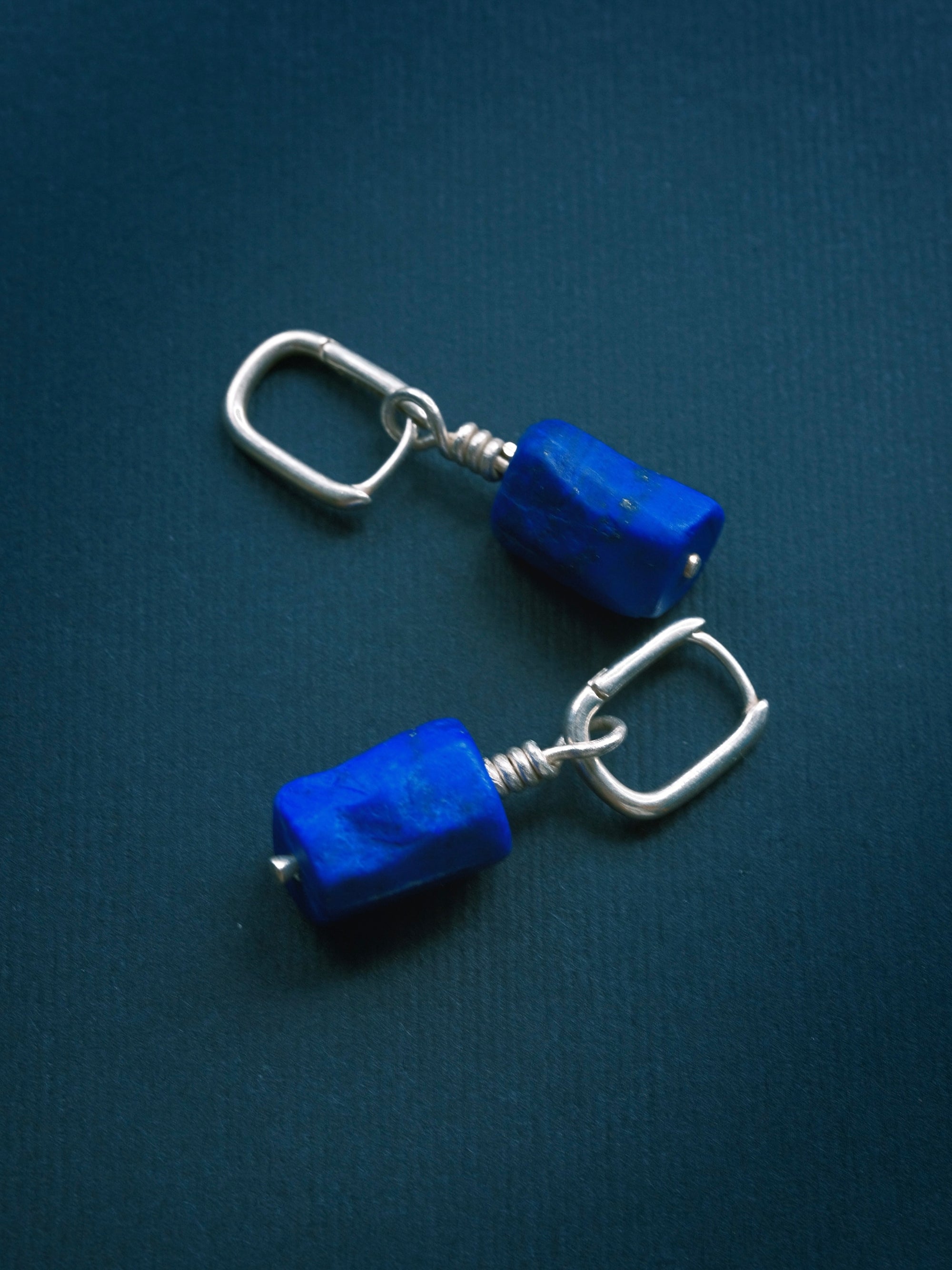 Galaxy Lapis Lazuli Earring