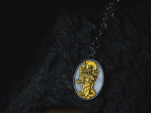 Guru Rinpoche Sliver/Gold Necklace